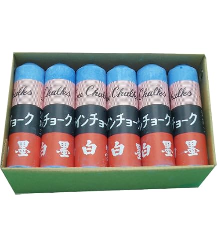 Amazon | 馬印 極太チョーク 【25本入り】 (緑) C906 | チョーク